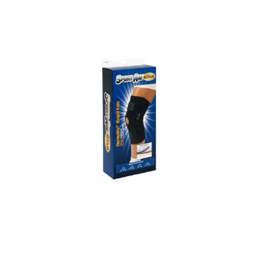 Sport Aid, Scott Specialties Knee Support Hingd Thermadry S-A Gold Medium, MEDIUM 1 each