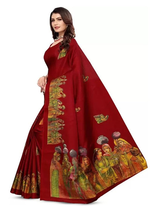 Mitera Ethnic Motifs Banarasi Saree