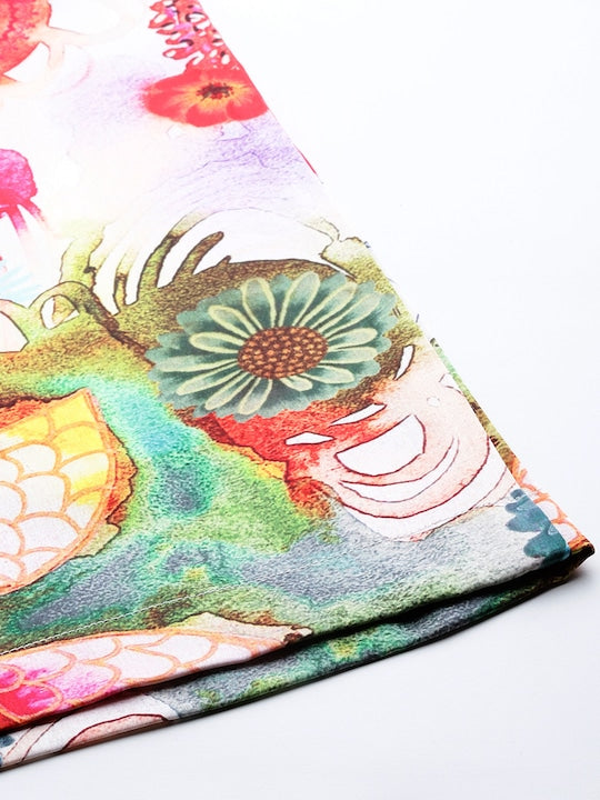 Varanga Women Abstract Printed Co-Ord Set