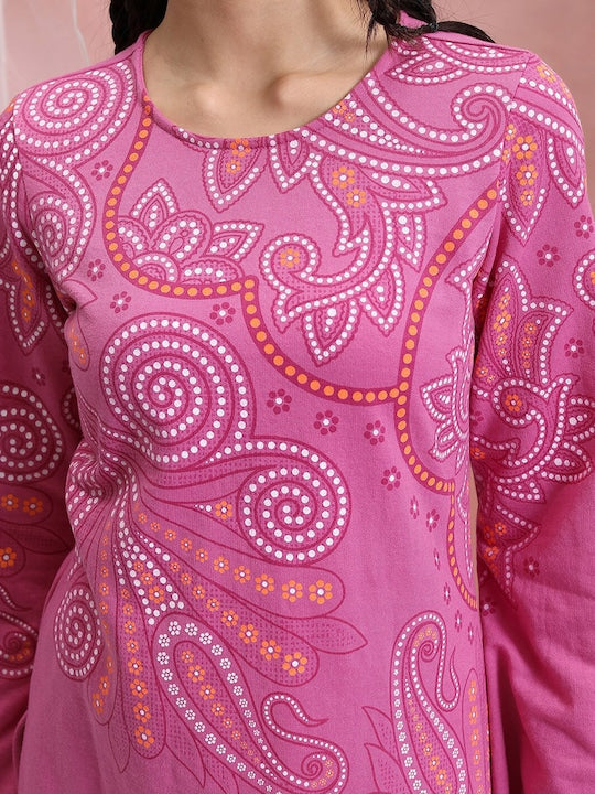 Vishudh Ethnic Motifs Printed Kurta