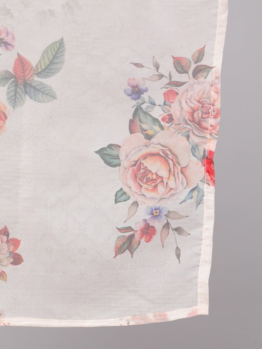 AKS Couture Printed Ready to Wear Lehenga & Blouse With Dupatta