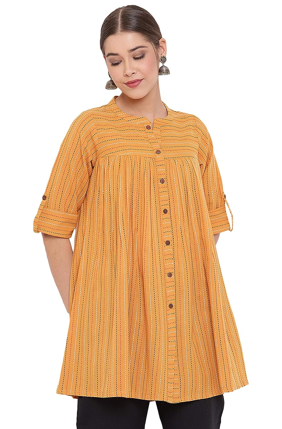 Janasya Women's Tunic Shirt