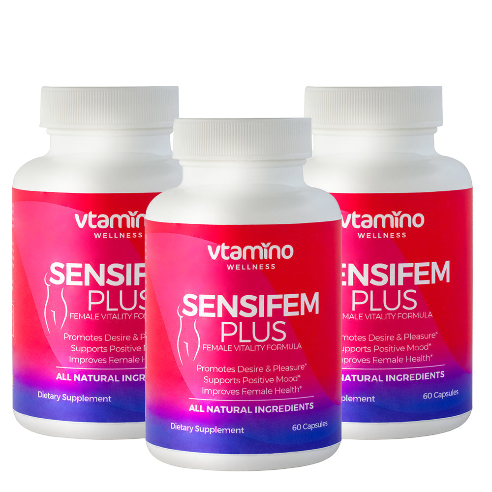 vtamino Sensifem Plus - Improves Female Vitality - 60 Capsules