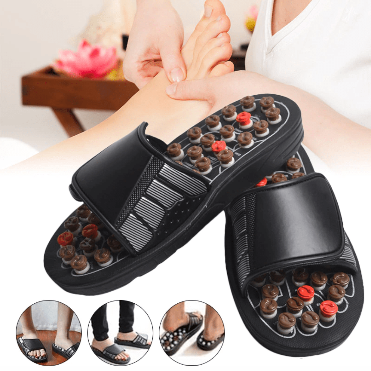 HexoSandals™️ Acupuncture Therapy (1 pair)