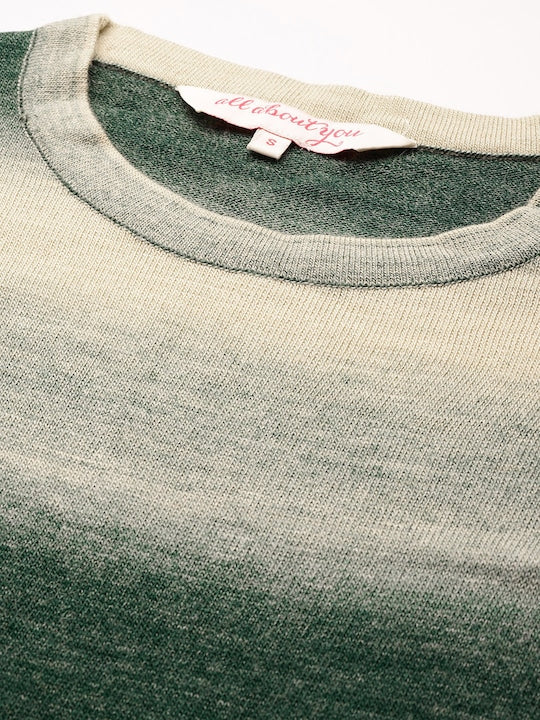 All about you Ombre Flared Sleeve October-Fascination Infatuation Sheath Dress