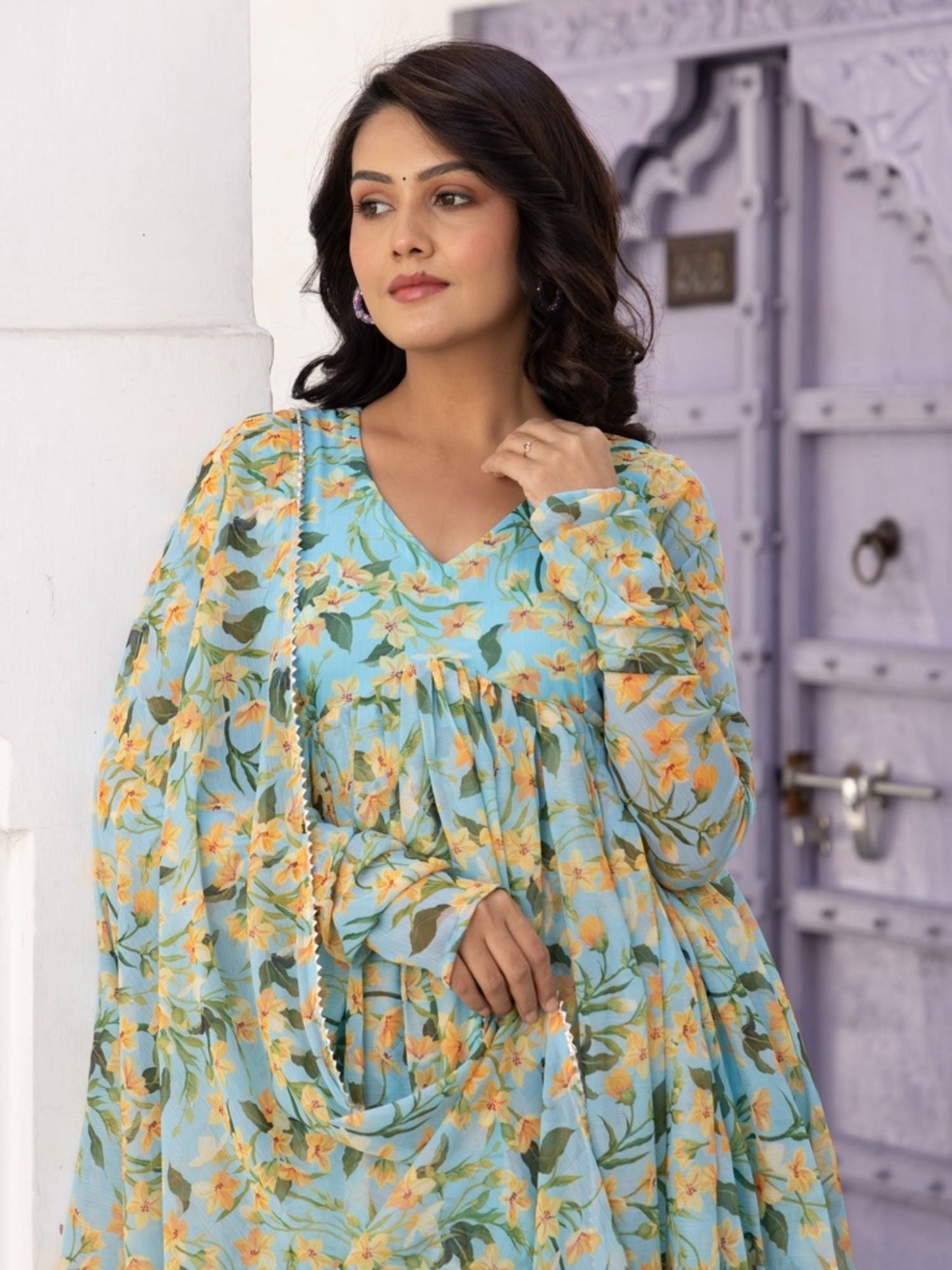 ONEWE INDIA Anchal Suit (Set of 3)