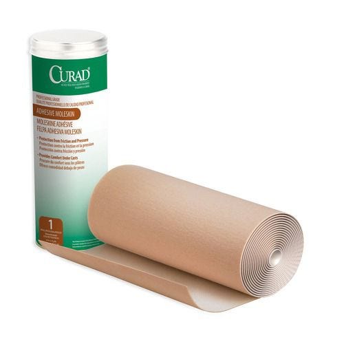Curad Moleskin Roll: 9" x 4 Yds, Single Roll 60449101