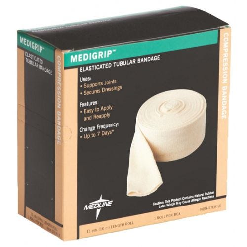 Medigrip Elasticated Tubular Bandage Size F Box of 1 Roll