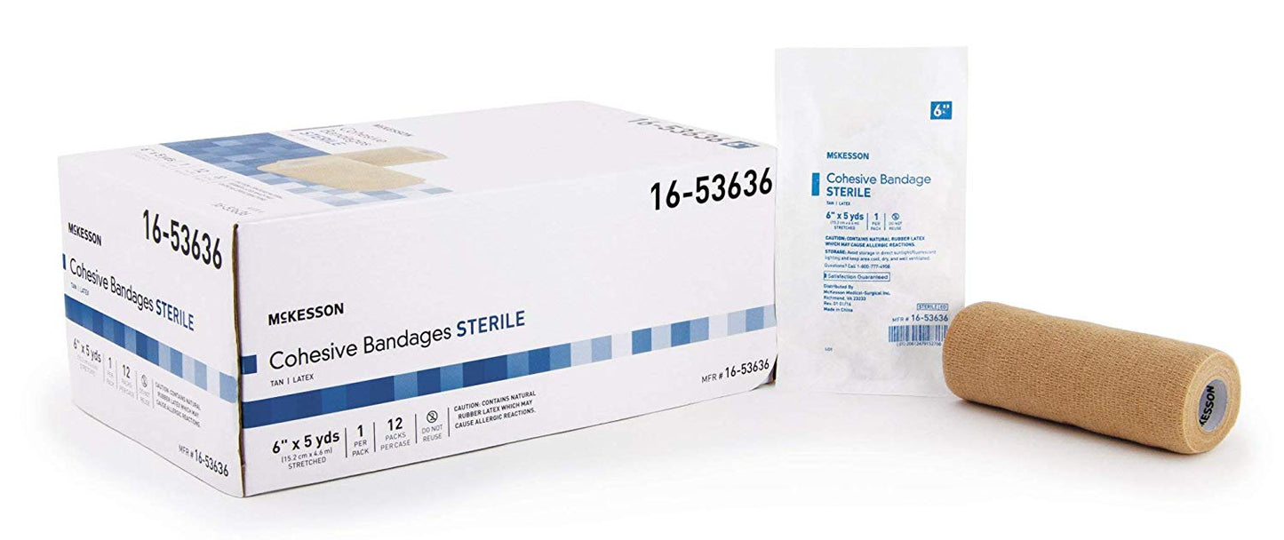 McKesson 16-53636 Cohesive Bandage Case of 12 82252831