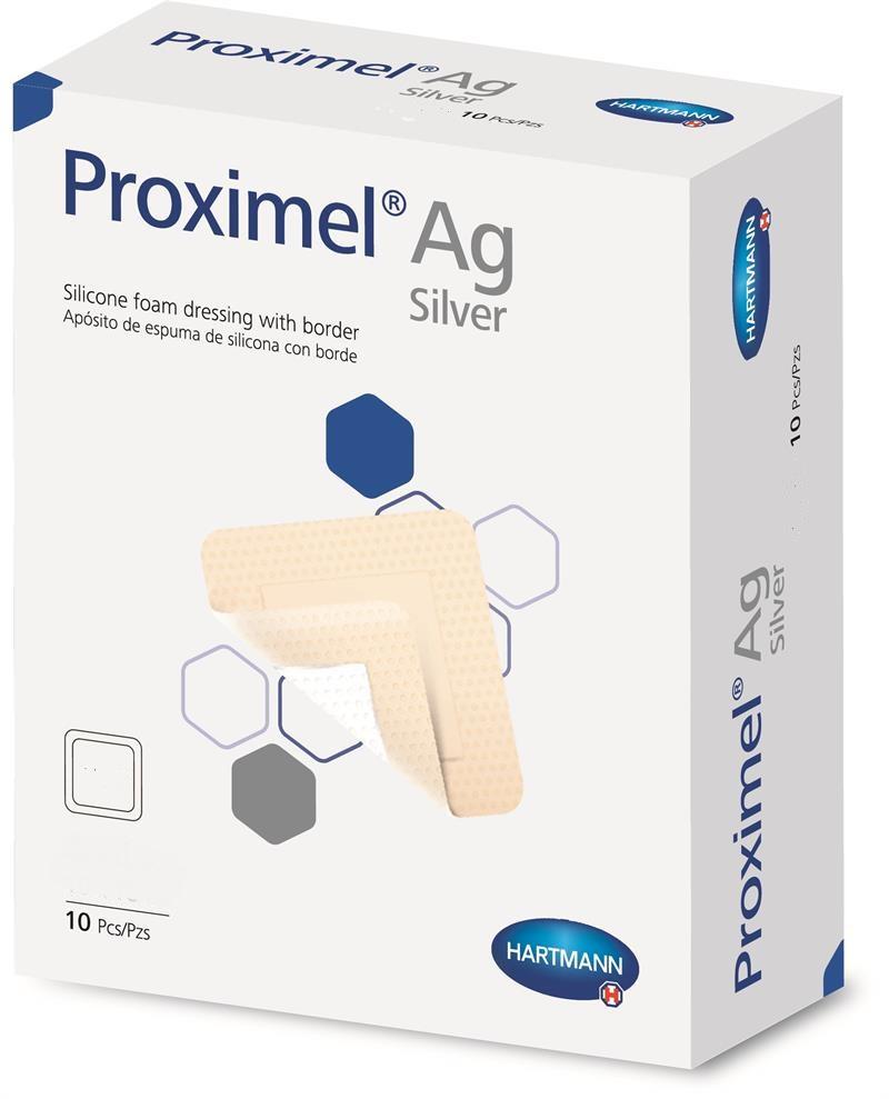 Proximel Ag 15100000 Foam Dressing with Silver, Box of 10 92223329