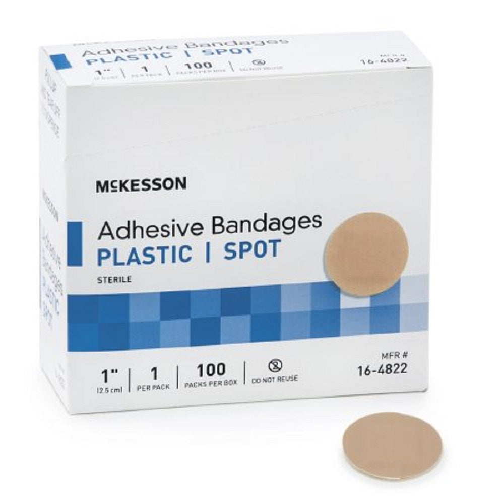 McKesson 16-4822 Adhesive Spot Bandage, Case of 2400 78691151