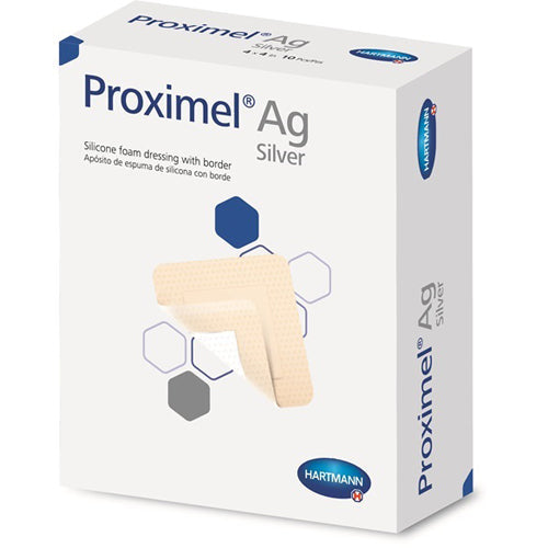 Proximel Ag 15300000 Wound Dressing w/Silver, Box of 5 72588479
