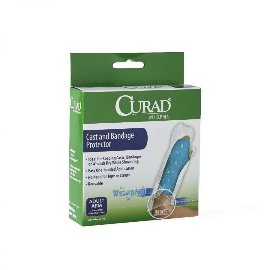 CURAD Adult Arm Cast Protectors Case of 6