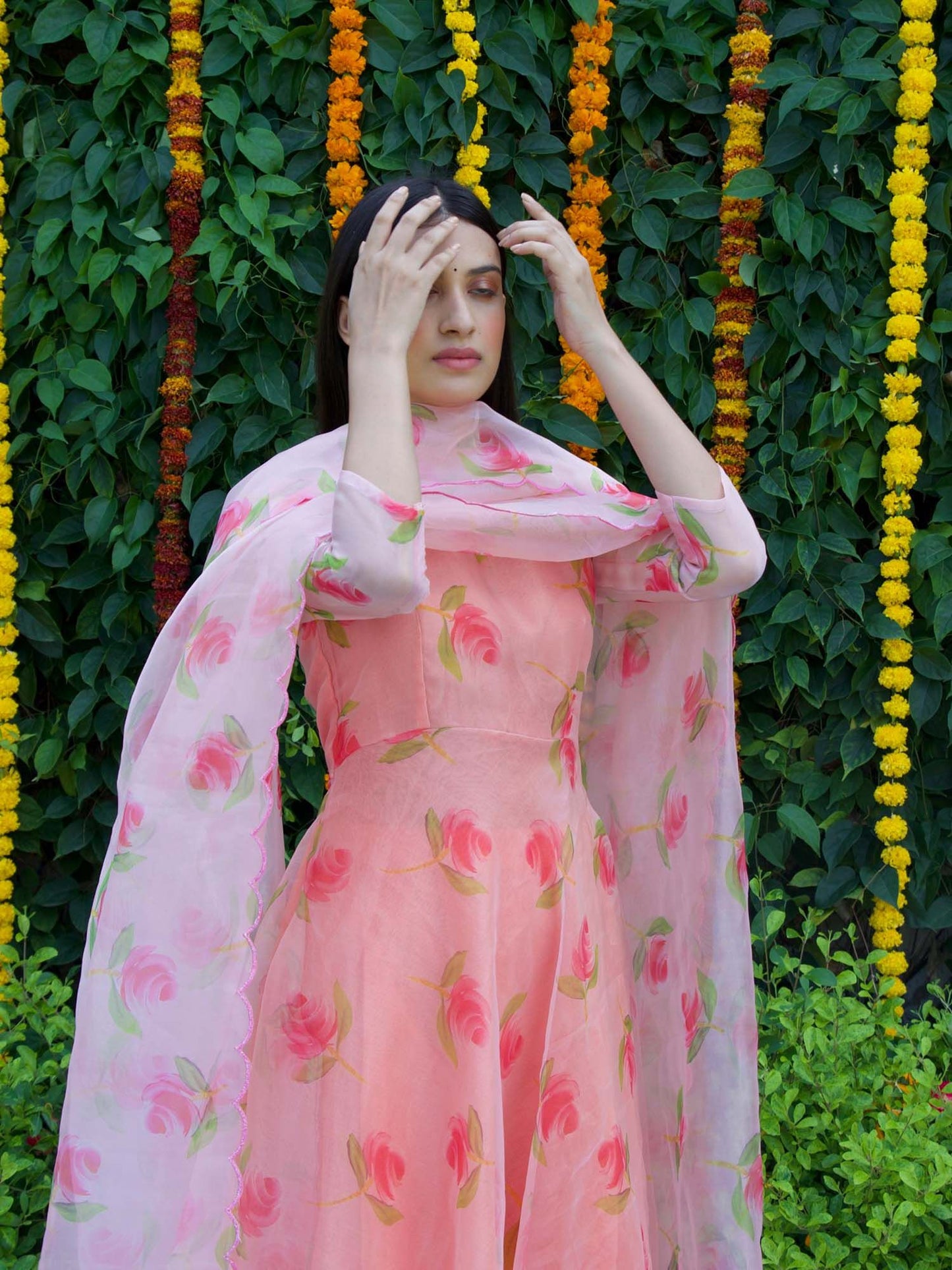 ONEWE INDIA Gulmohar Suit (Set of 3)