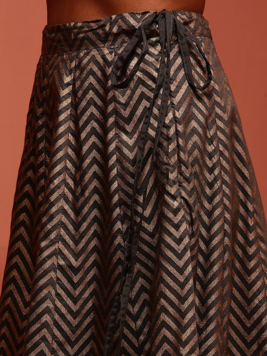 IMARA Floral Embroidered Ready to Wear Lehenga & Blouse With Dupatta