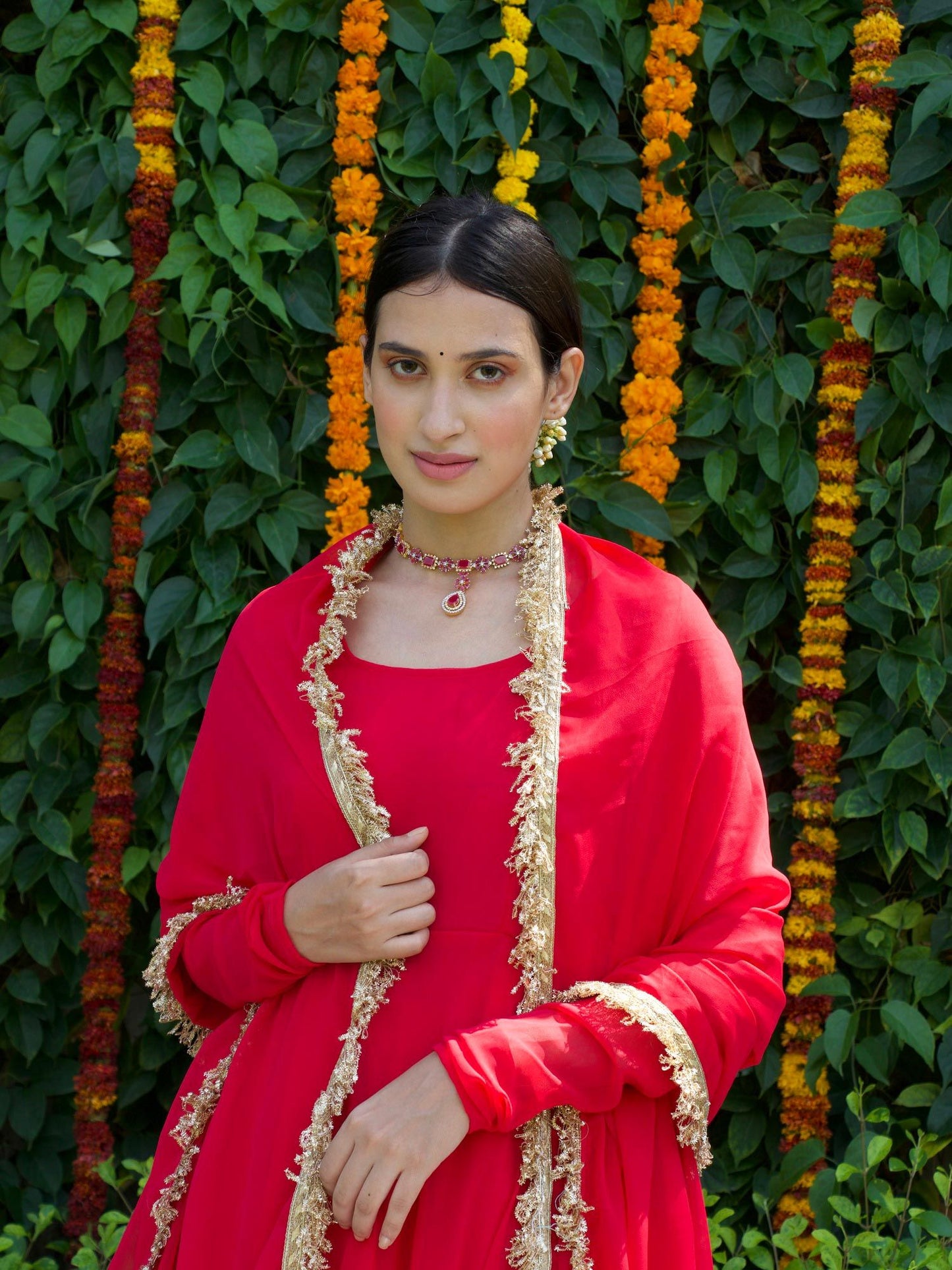 ONEWE INDIA Rukmani Vintage Suit (Set of 3)