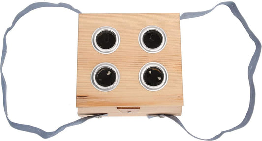 Sonew Moxibustion Box - Moxibustion Box Moxa Box Alternative Medicine Healing Moxa Box (4 Holes)