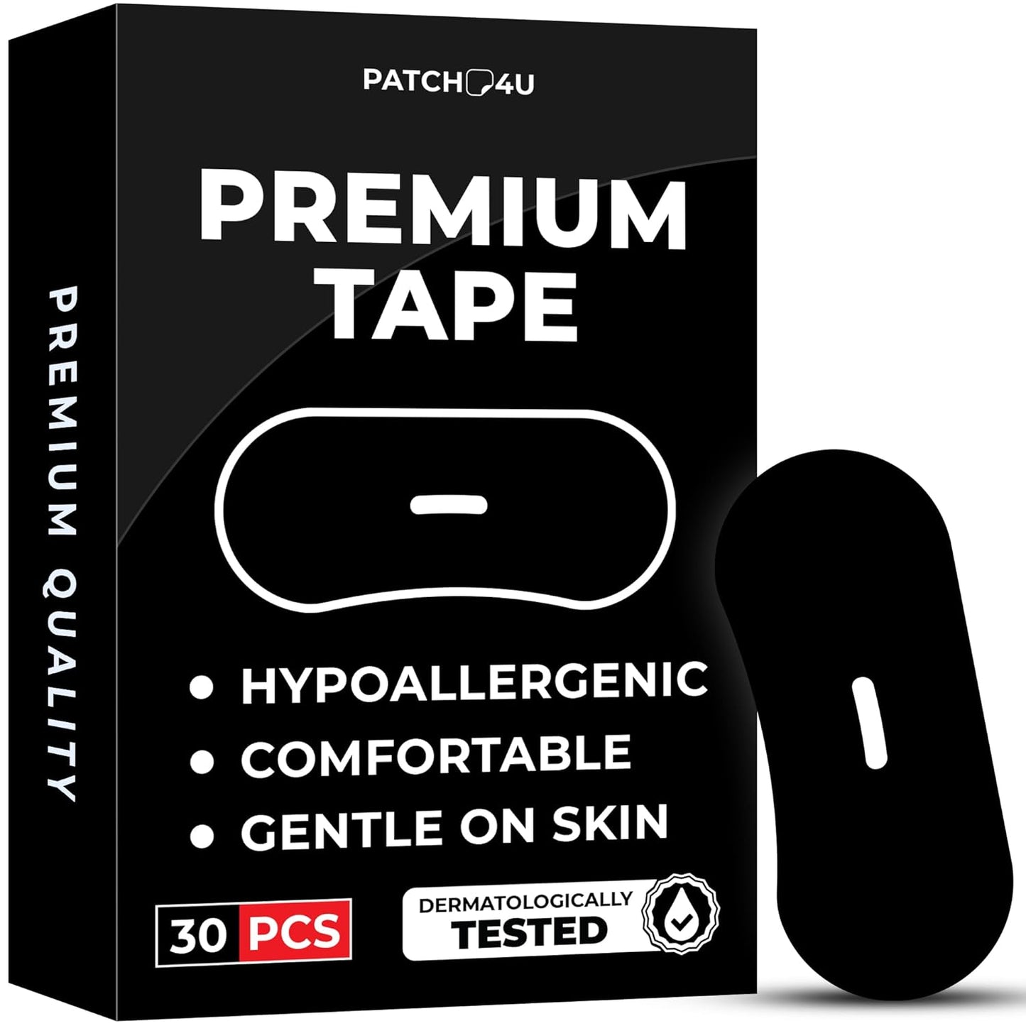Micropore Tape (30 Pack) - Pain Free Removal, Hypoallergenic, Latex Free & Gentle On Skin - Medical Grade Adhesive Cotton Tape