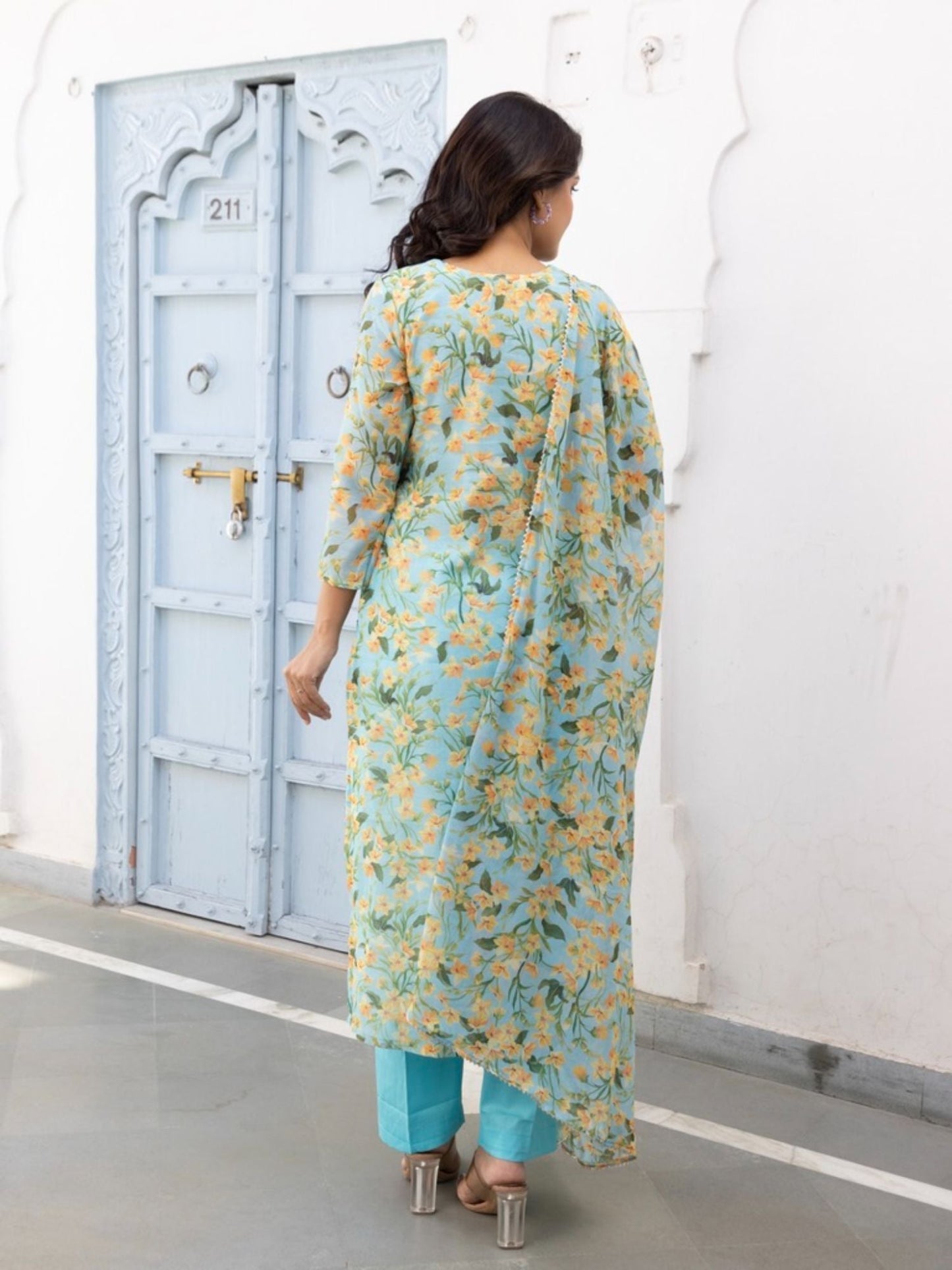 ONEWE INDIA Pragya Suit (Set of 3)