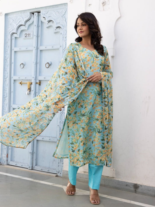 ONEWE INDIA Pragya Suit (Set of 3)