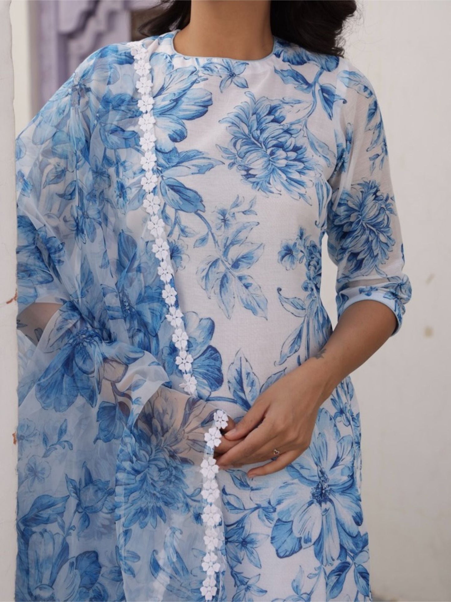 ONEWE INDIA Chhaya Suit (Set of 3)