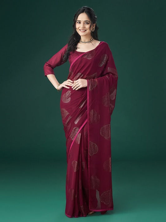 Kasee Embellished Ethnic Motifs Sarees