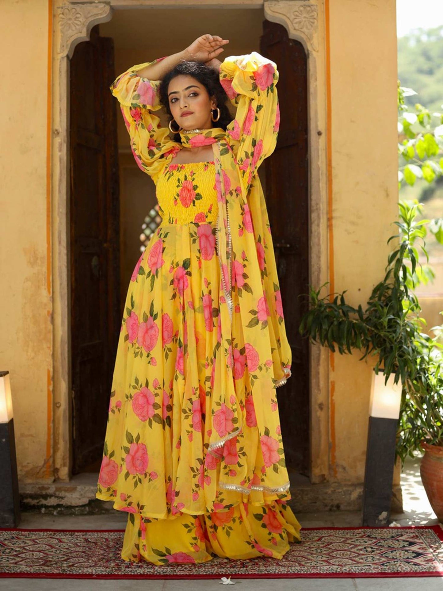 ONEWE INDIA Saraswati Suit (Set of 3)