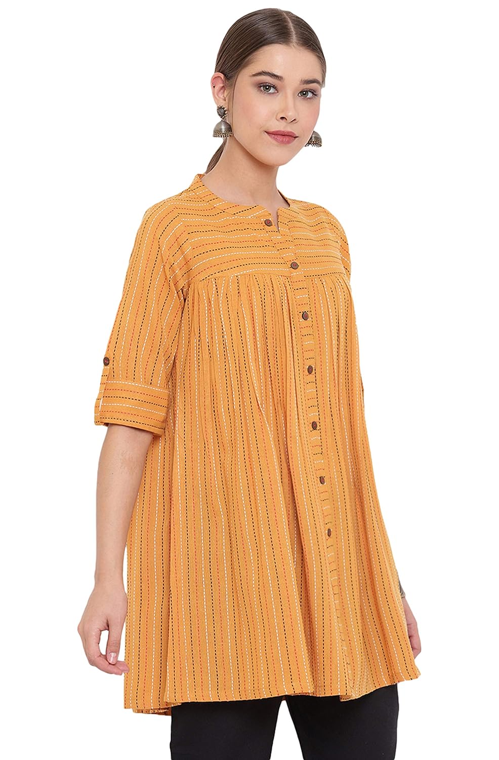 Janasya Women's Tunic Shirt