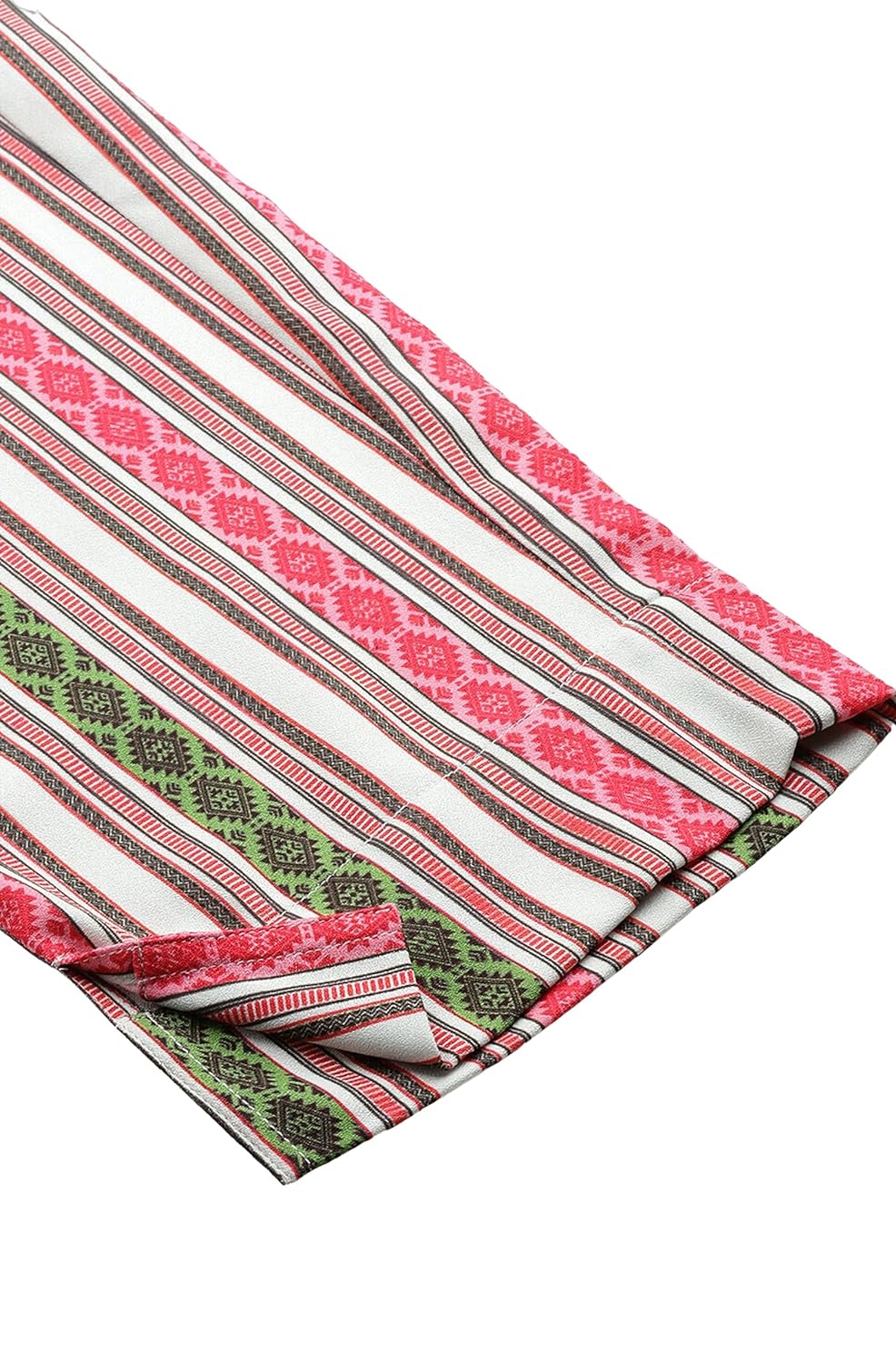 Janasya Women's Multicolor Moss Digital Floral Printed Kurta with Pant