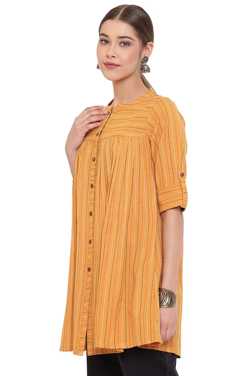 Janasya Women's Tunic Shirt