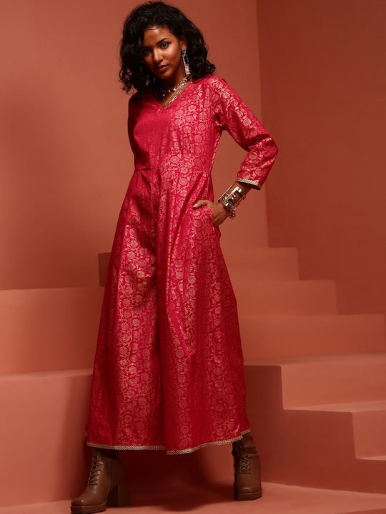 IMARA Printed Basic Jumpsuit