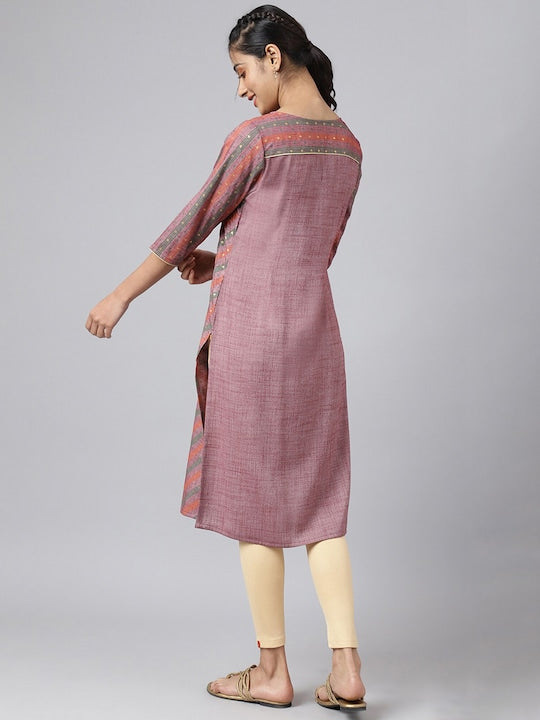 Aurelia Festive Floral Print Kurta