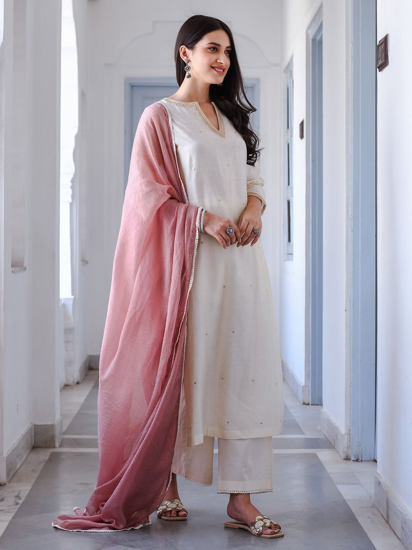 Urbanstree Aadhritha Suit Set (Set of 3)