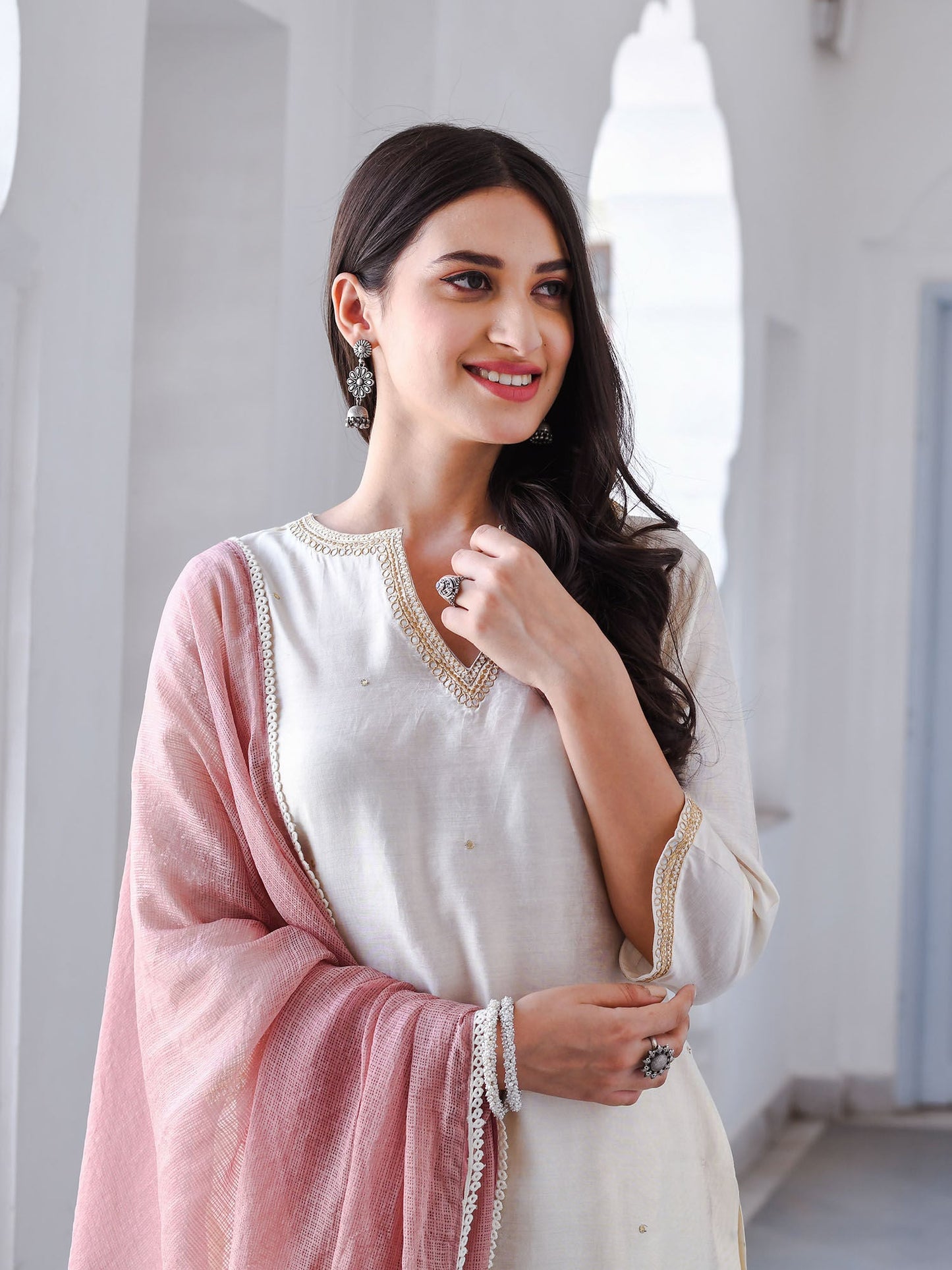 Urbanstree Aadhritha Suit Set (Set of 3)