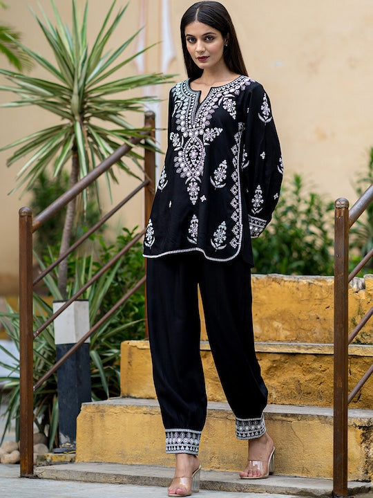 Vishudh Pure Cotton Embroidered Kurta Sets
