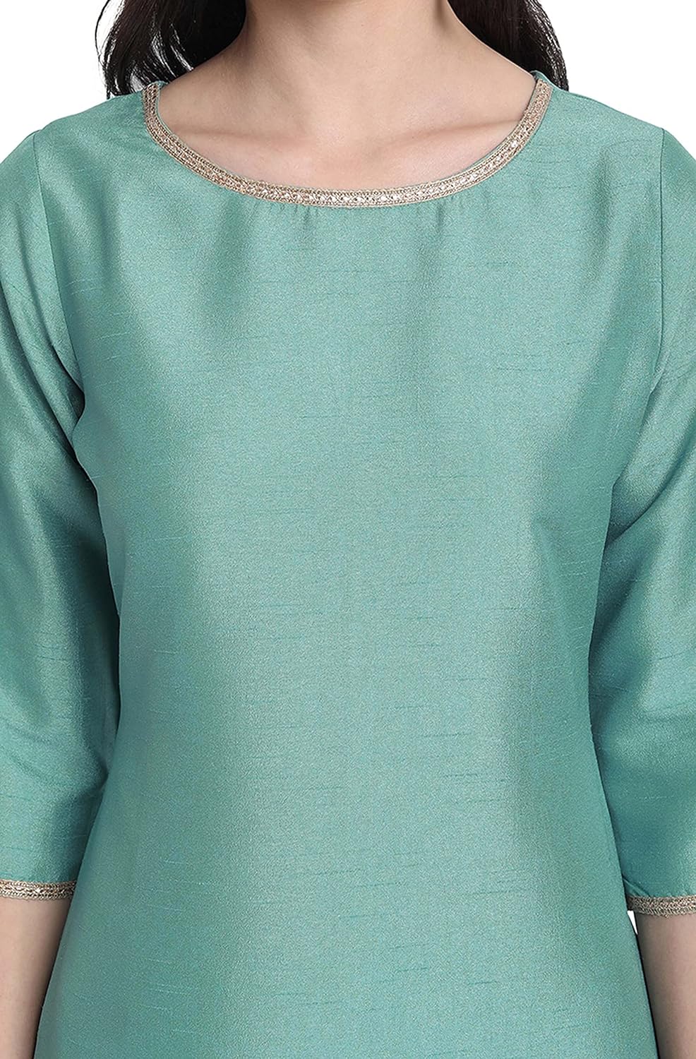 Janasya Women's Art Silk Salwar Suit