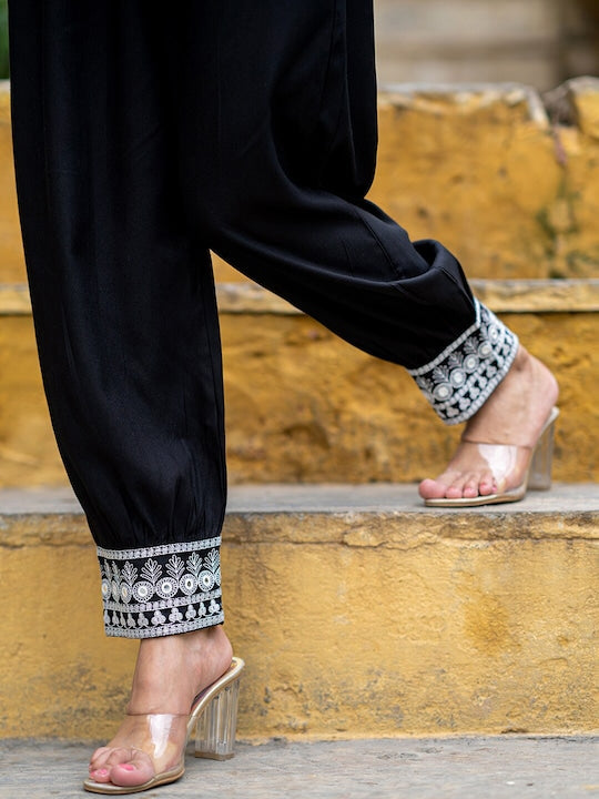 Vishudh Pure Cotton Embroidered Kurta Sets