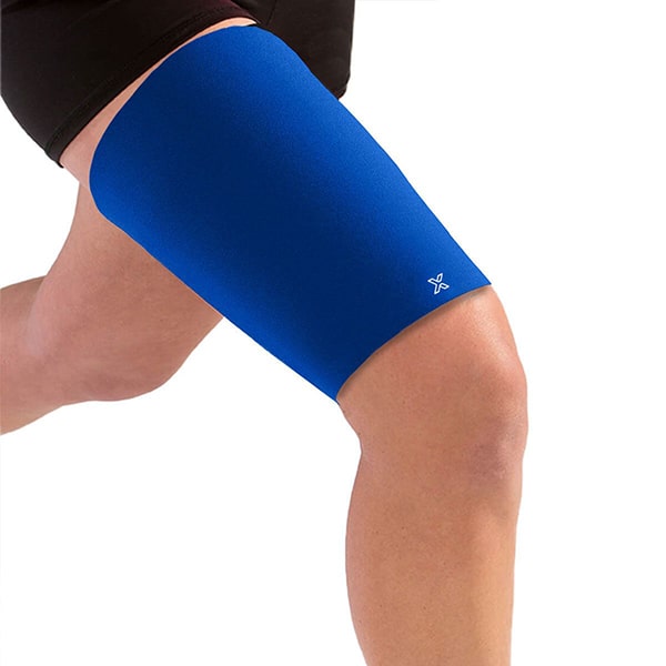 Body Helix Full Thigh Compression Sleeve Royal Blue