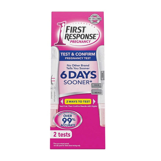 First Response Test & Confirm Pregnancy Test - 2 Tests
