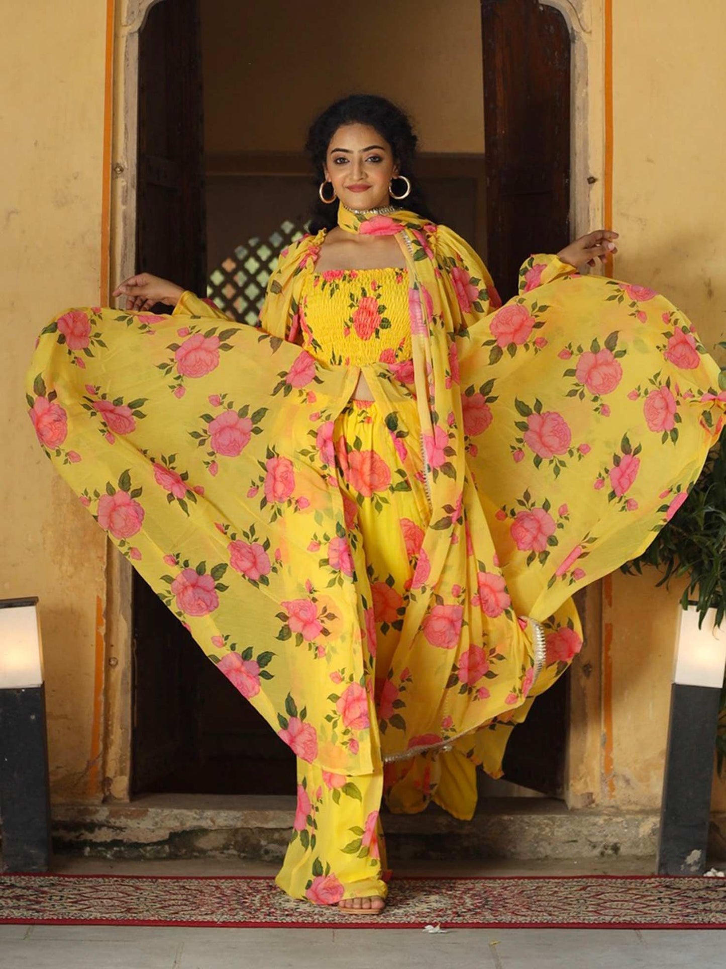 ONEWE INDIA Saraswati Suit (Set of 3)