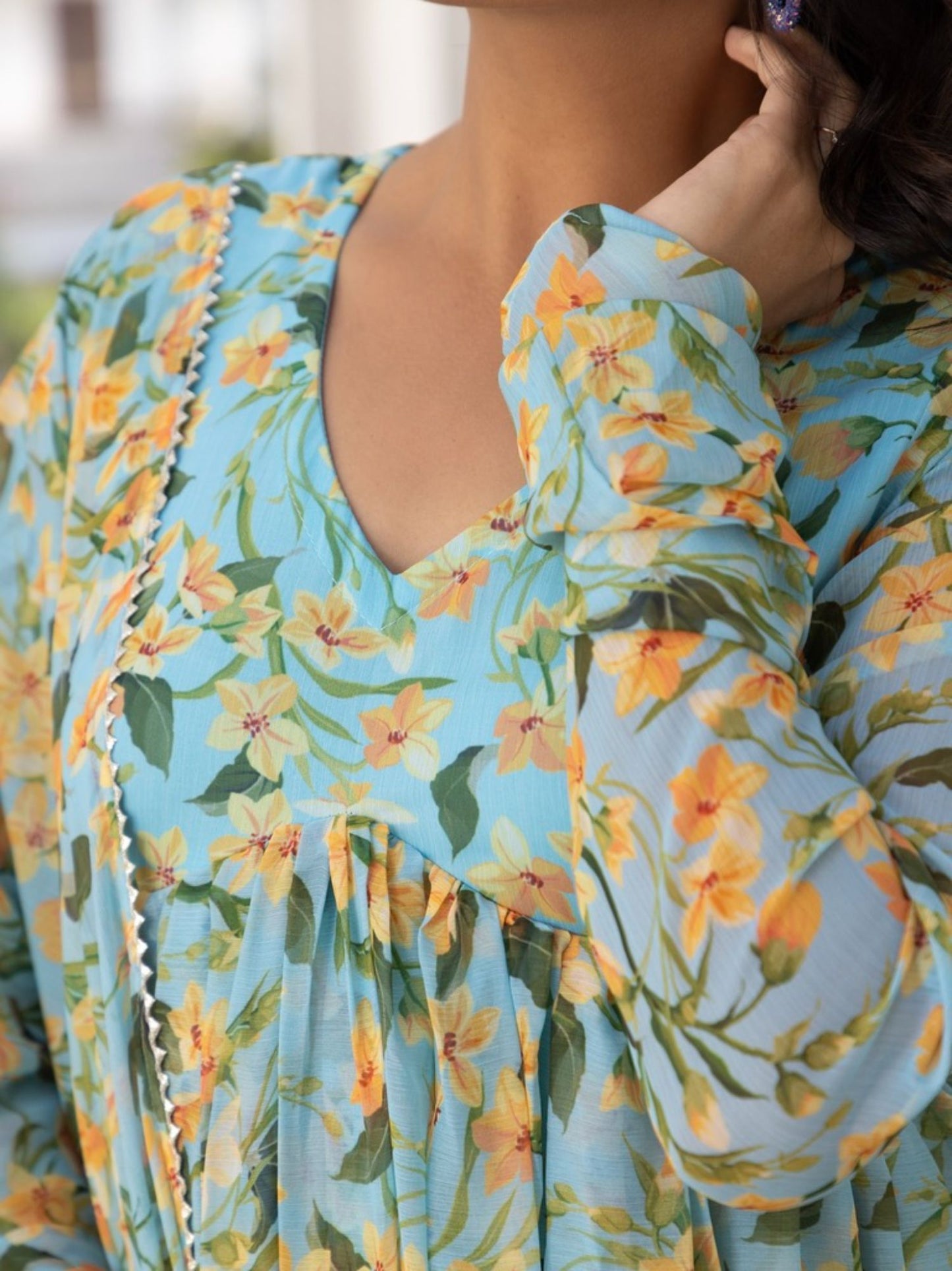 ONEWE INDIA Anchal Suit (Set of 3)