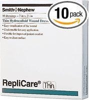 Smith & Nephew Replicare 59484100 Hydrocolloid Dressing Box of 10