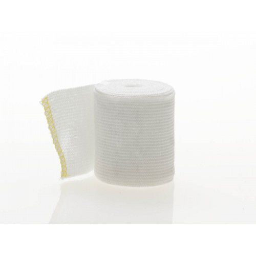 Swift-Wrap Non-Sterile Elastic Bandages White 6 Inches x 5 Yards Case of 50 26217011