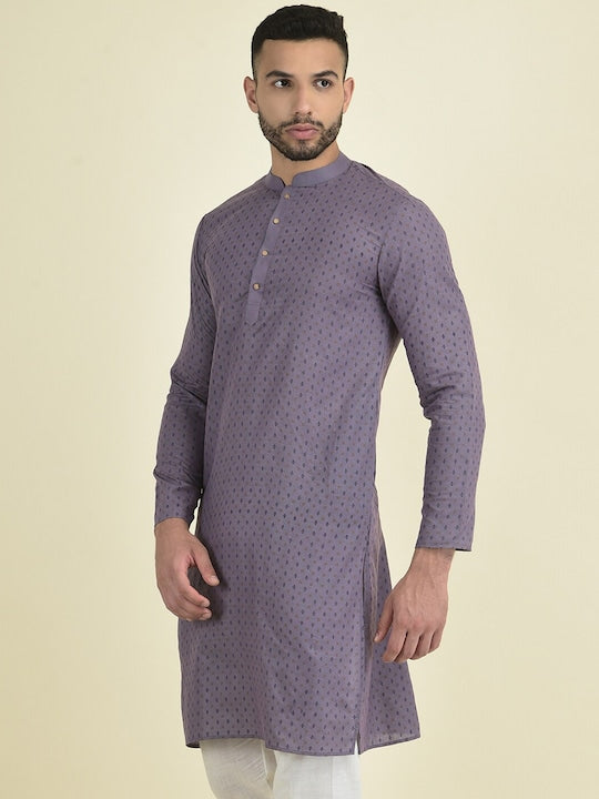 Deyaan Ethnic Motifs Printed Pure Cotton Kurta