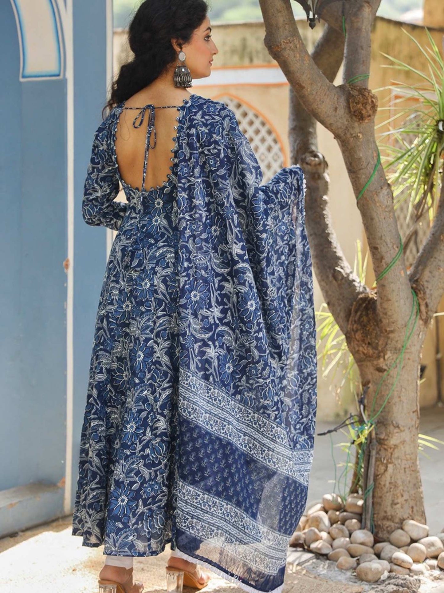 ONEWE INDIA Hema Anarkali (Set of 3)