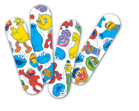 CURAD Sesame Street Adhesive Bandages Cartoon -Case of 12