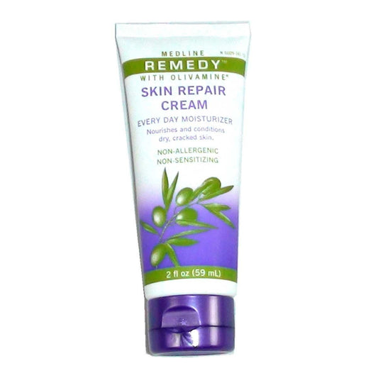 Medline Remedy Olivamine Skin Repair Cream, 32 oz, 2 Pack