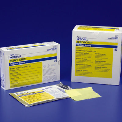 Xeroform 8884433605 Petrolatum Impregnated Dressing, Box of 50