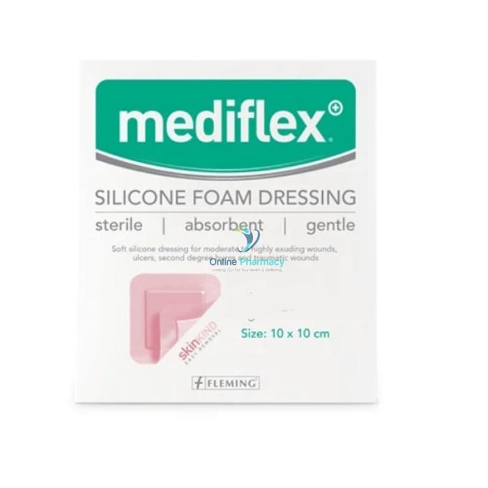 Mediflex Silicone Foam Dressing - 5 Pack (Various Sizes)