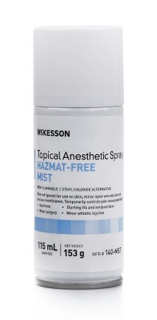 McKesson Topical Anesthetic Spray 115 mL 1 Can